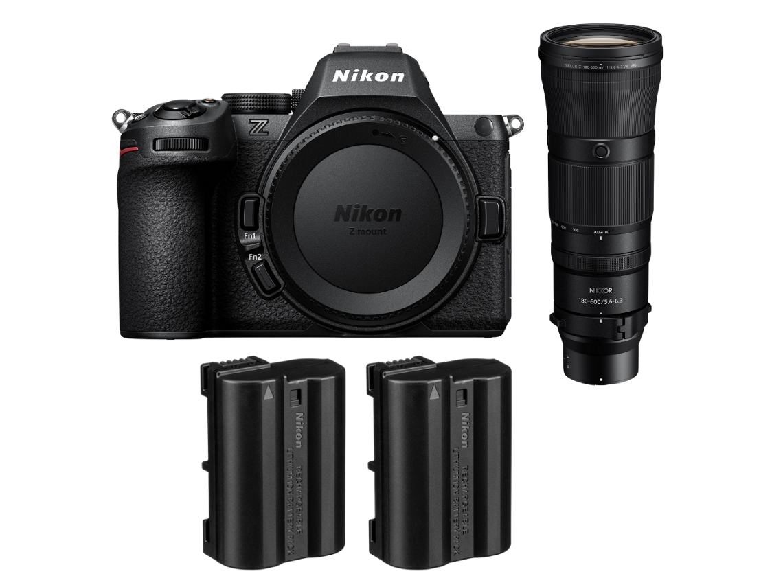 Nikon Z5 Ii + 180-600mm F/5.6-6.3 Vr + 2 Nikon En-el15c + Ebook “20 Consejos Para Fotos Que Impactan”