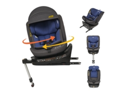 Asiento de seguridad para niños, instalación Isofix, cinturón de seguridad de cinco puntos, color azul OEM