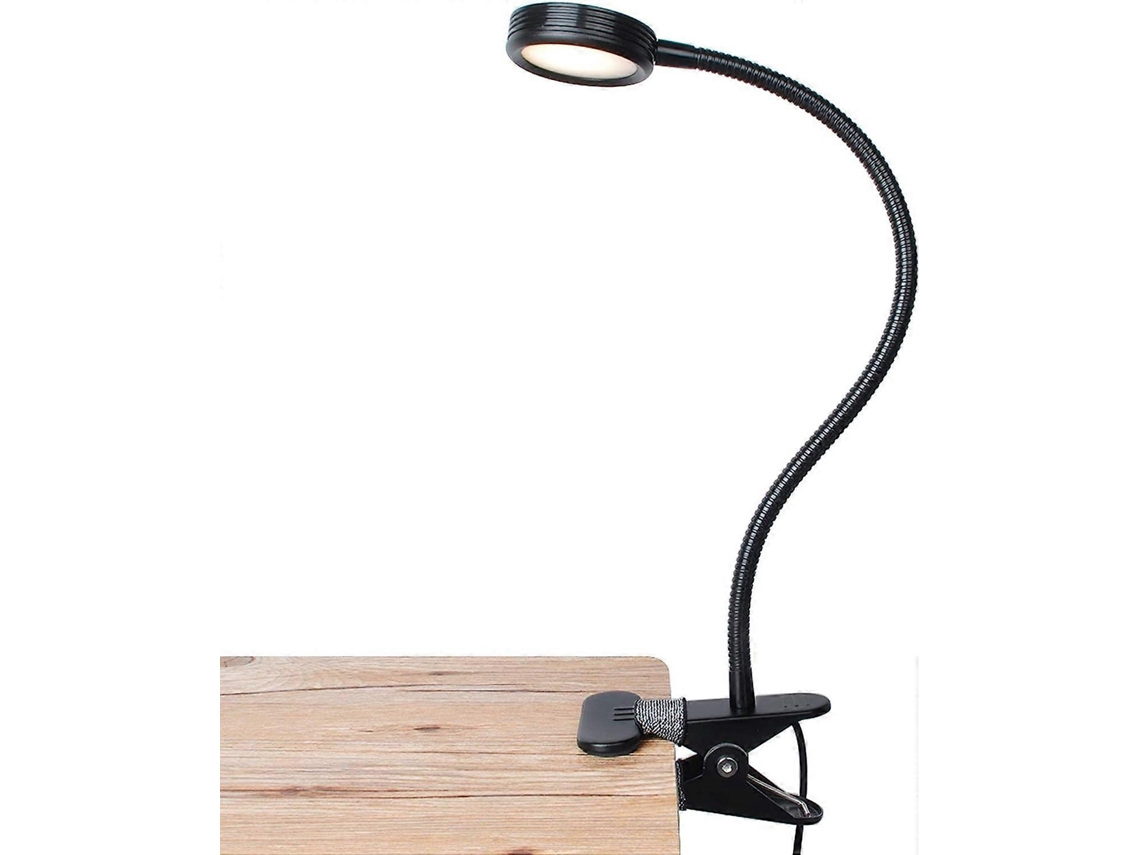 Lámpara de lectura LED con cable USB, lámpara de escritorio portátil para leer en la mesa y con libros. Nostalgia88