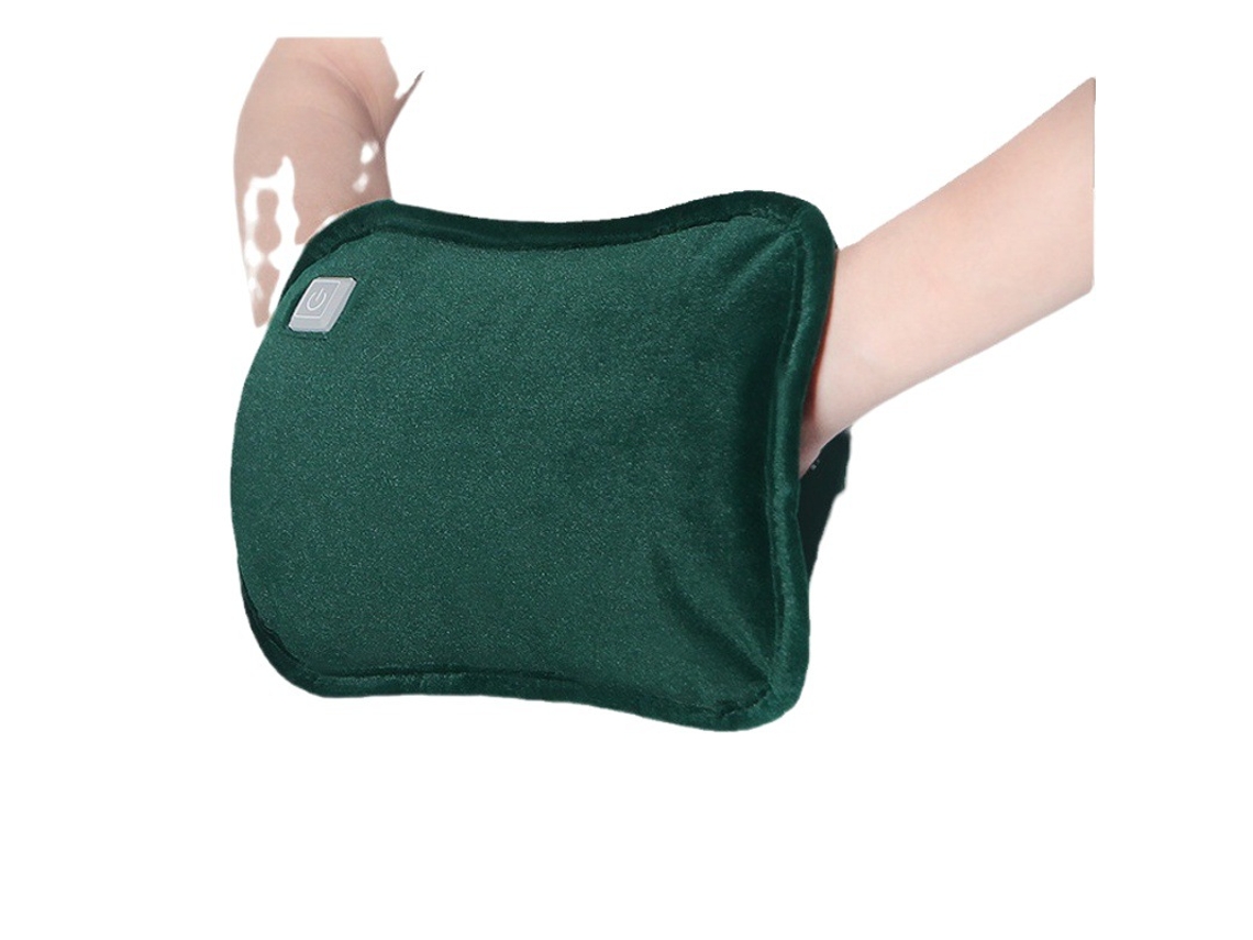 Aquecedor De Mãos Usb Recarregável - Bolsa De Água Quente Elétrica Com Grafeno Para Barriga E Cãibras
