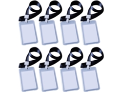 Protector De Identificación De Pp Transparente, Portatarjetas Ligero E Impermeable