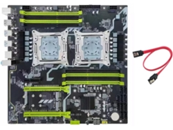 Placa Base X992d3 X99 Con Doble Zócalo Lga2011-3, Gigabit Ethernet, M.2 Nvme, Compatible Con 8x