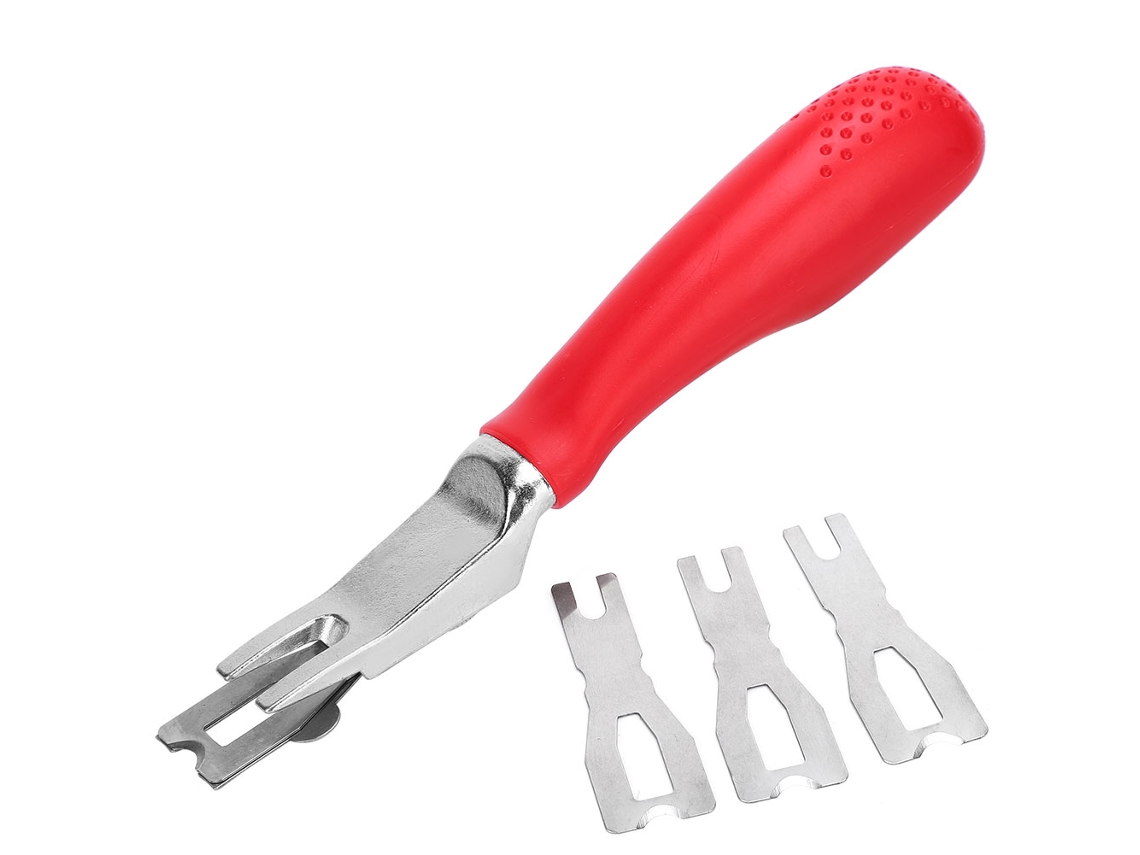 Herramienta Para Cortar Y Soldar Pisos De Pvc Con Hoja De Zinc-aluminio Y Accesorios De Recorte.