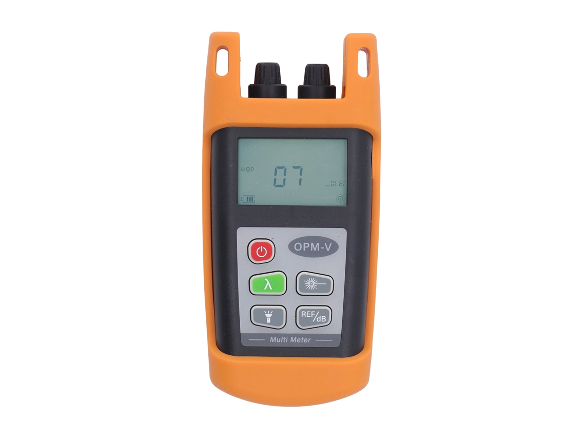 Medidor De Potencia Óptica Con Localizador Visual De Fallas Mini Hasta +6 Dbm Alta Precisión