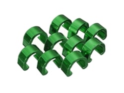 Rebe-10 Piezas De Abrazaderas C Para Cables De Bicicleta Mtb Ligero Duradero Reutilizable Para Bicicletas De Montaña Carretera Bmx