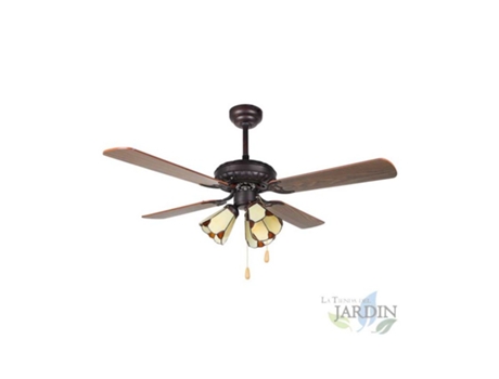 Ventilador de Techo ORBEGOZO 4 Palas 105 cm de Diámetro 60 W3 Velocidades