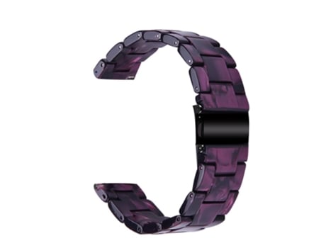 Correa de acero inoxidable con hebilla para Samsung Galaxy Watch4 Classic 42mm/46mm - luz violeta