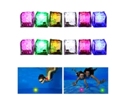 12 Piezas Juguetes De Buceo Con Luz Led Coloridos Para Piscina Juego De Lanzamiento De Buceo Juguetes De Baño Favoritos De Fiesta De Piscina