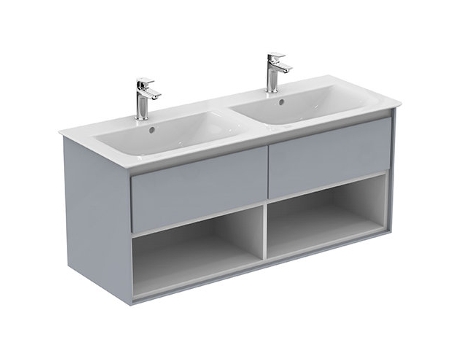 IDEAL STANDARD CONNECT Air furniture Double vanity unit, 1200 mm, 2 extraíbles, E0829