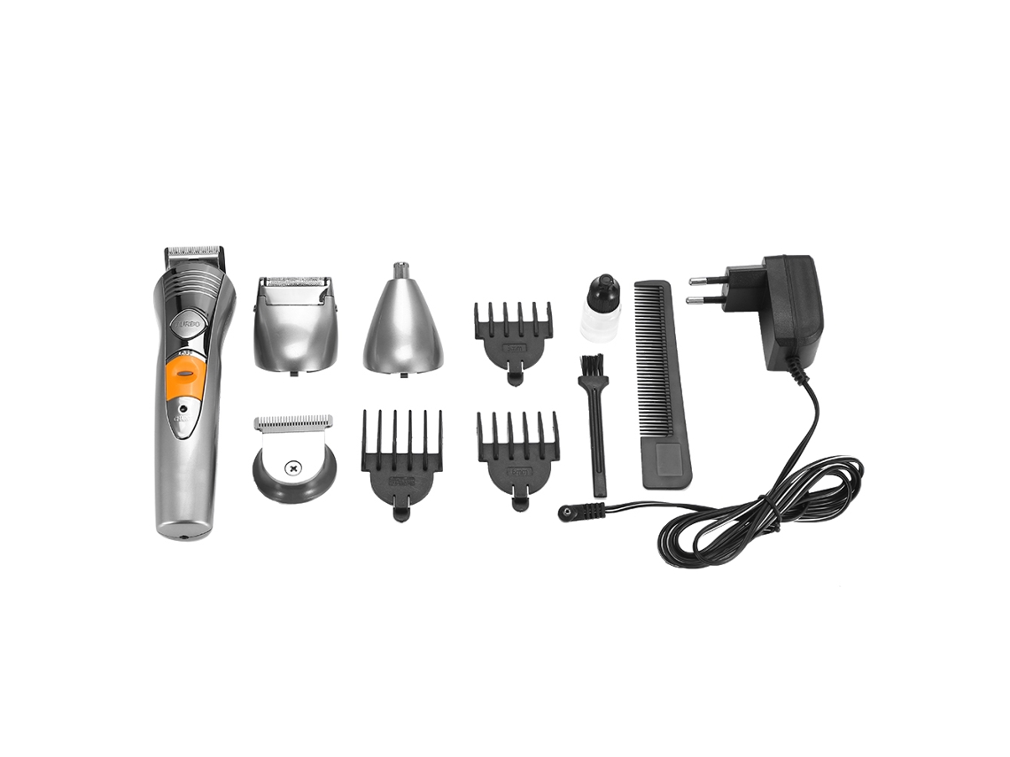 2026 kit de Afeitadoras Eléctricas Kemei: Cortador de Cabelo, Cortador de Cabelo Nasal e Ocular para Homens