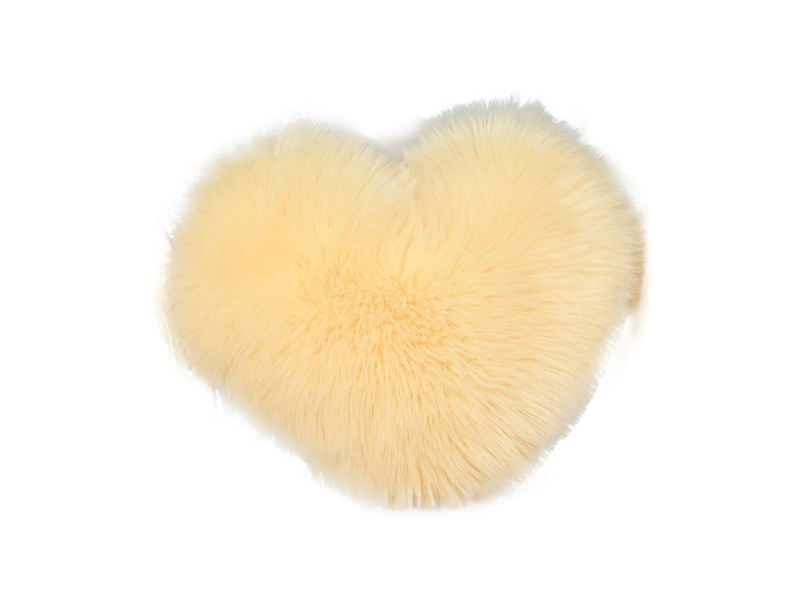 Cojín Corazón - En Peluche Para Días Festivos