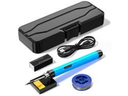 Soldador Eléctrico Portátil Usb Inteligente Con Ajuste De Temperatura De 300 A 450 ℃.