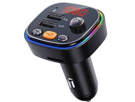 Cargador de coche Transmisor FM Bluetooth Audio Dual USB Car MP3 Player Auto Radio Manos libres 3.1A Cargador rápido Accesorios de coche ENZONS