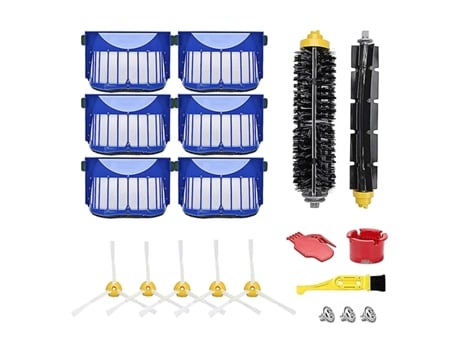1 conjunto para peças de reposição de acessórios para aspirador de pó irobot roomba