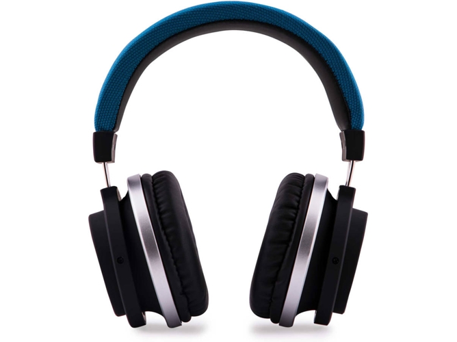 Auriculares Bluetooth COOLBOX CoolPremium (On Ear - Micrófono - Azul)