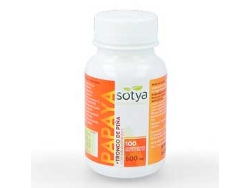 Complemento Alimentar SOTYA Mamão Com Tronco De Abacaxi (100 comprimidos)