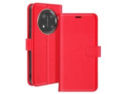 Colgante Cierre Protección Para Honor Honor Magic 7 Lite Mayaxess Piel Rojo