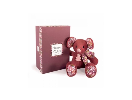 Peluche Buddy Bear Story Ratón de terracota 25 cm para niños de interior HISTOIRE D'OURS