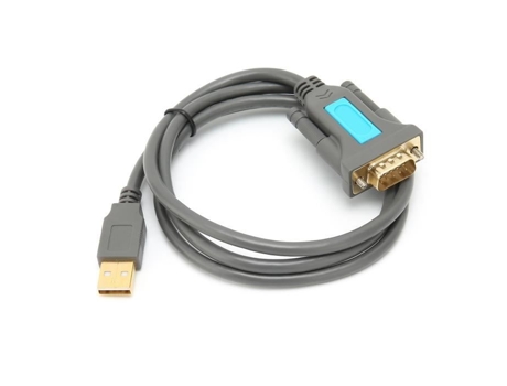 Cable adaptador HURRISE USB a Rs‑232 con chip Pl2303G para una fácil conexión a dispositivos serie Rs‑232
