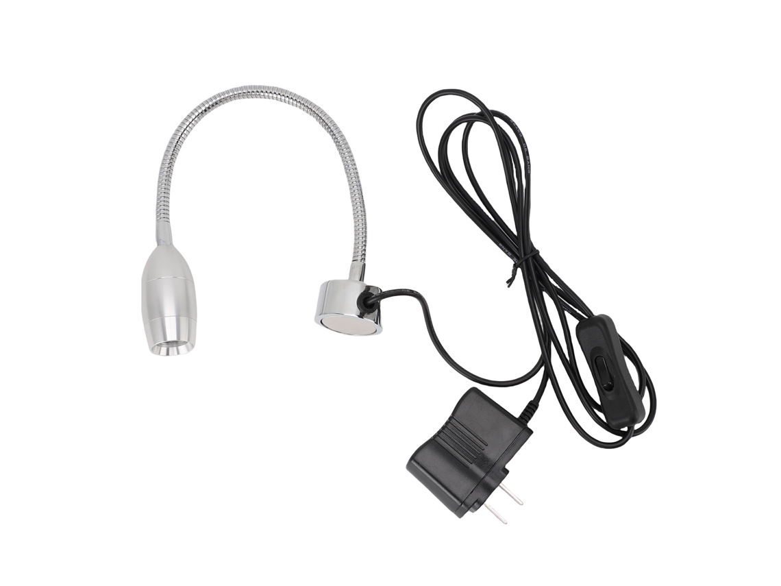 2026-luz De Trabajo Magnética Led Con Brazo Flexible Y Base Magnética Para Taller, Máquina De Coser, Latón E Iluminación Industrial