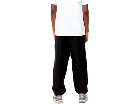 Pantalones de Hombre para Running CARHARTT Largo American Script Gris (L)