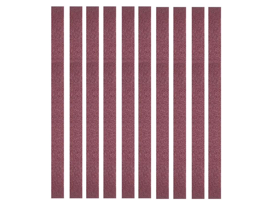 10 Lijas De Banda De Alúmina De 452x15 Mm, Grano 60, Para Pulir Muebles Y Herramientas Metálicas.