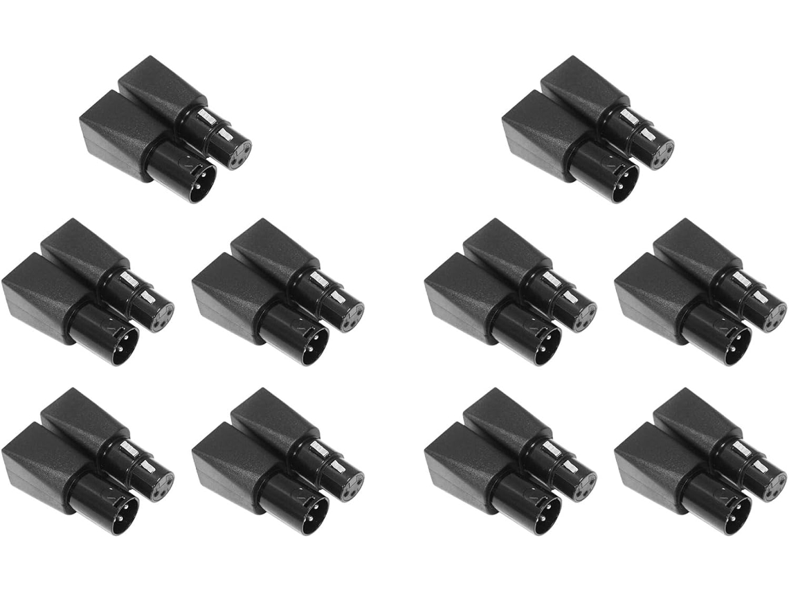 Conjuntos De Adaptadores Xlr Hembra De 3 Pines Para Ethernet Rj45