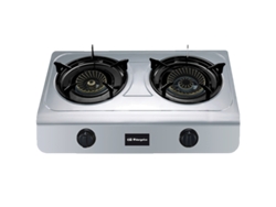 Placa de Gas Portátil ORBEGOZO Fo 2710 (Nº Quemadores: 2 - Inox)