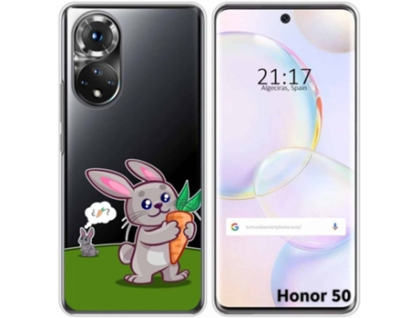 Carcasa Huawei Nova 9 / Honor 50 5G TUMUNDOSMARTPHONE Conejo Multicolor