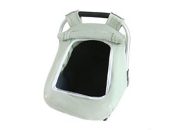 Funda para asiento de coche Chrui Baby, resistente al viento, cesta portabebés para recién nacidos (verde claro)