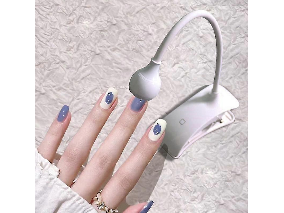 Secadores de uñas portátiles mini de 5 W, lámpara de fototerapia UV LED para uñas de un solo dedo, secado rápido de esmalte en gel, lámpara para hornear uñas, Epui