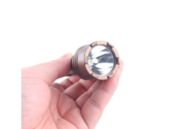 Linterna LED EDC SFT40-3000K-Sand Convoy T8 color bronce, 300-1200 lm, batería AA 14500, minilinterna con batería Kw Cslnm1.tg, para camping y pesca