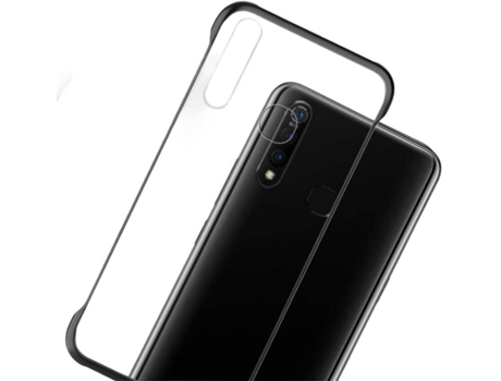 Funda Huawei P Smart 2020 Invisible Bumper Transparente y Negro