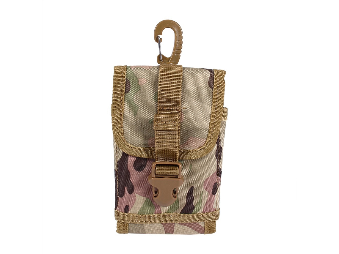 Bolsa Táctica De Camuflaje Para Teléfonos Móviles Para Deportes Al Aire Libre Con Gancho De Cinturón