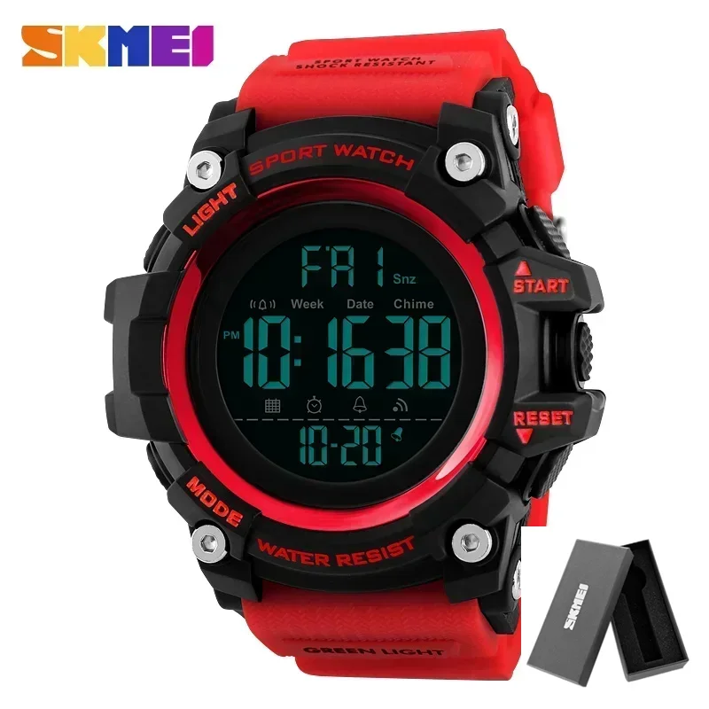 Reloj De Pulsera Suave Para Hombre, Resistente A Los Golpes, Reloj Deportivo Con Dos Zonas Horarias Y Cronómetro.