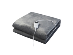 Manta eléctrica Archi 10 niveles de calor 120W Vlies 200x150 cm Gris Oscuro [en.casa] [EN.CASA]