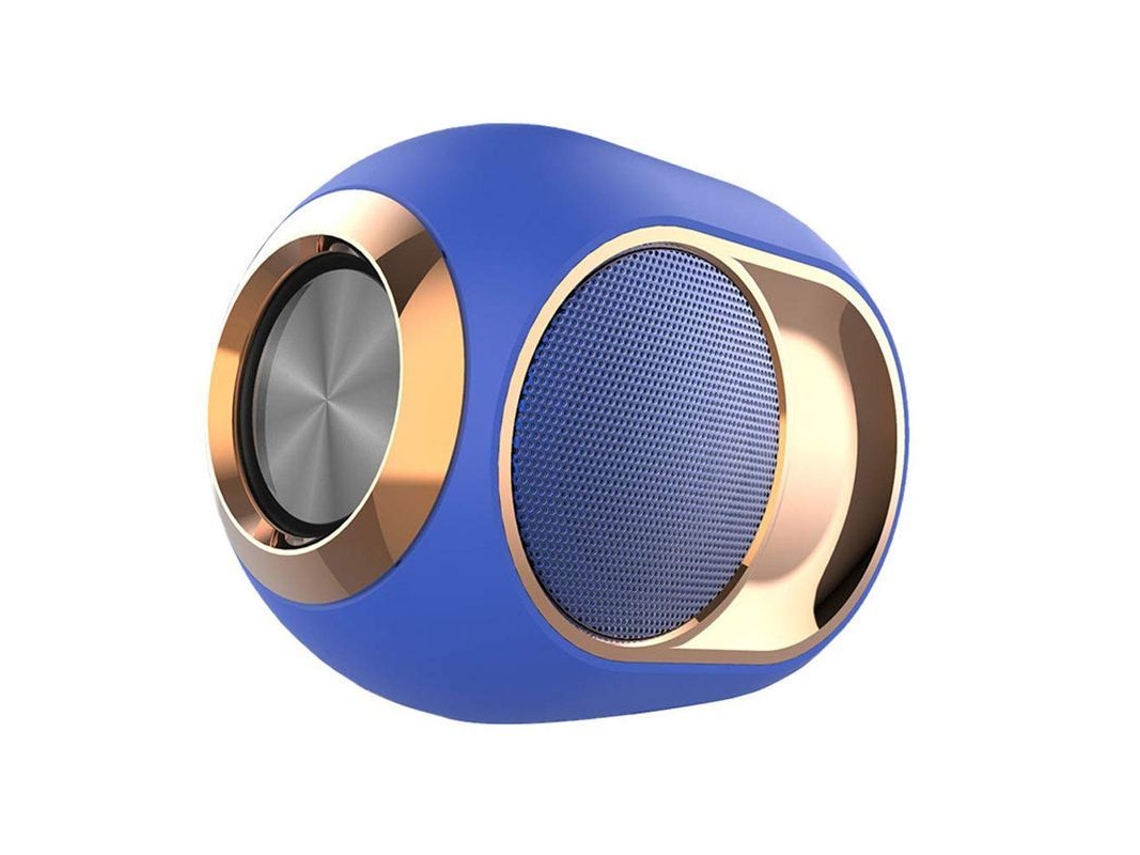 2026-altavoz Bluetooth 5.0 Subwoofer Estéreo Hi-fi Tws Inalámbrico Con Soporte Para Usb (azul)