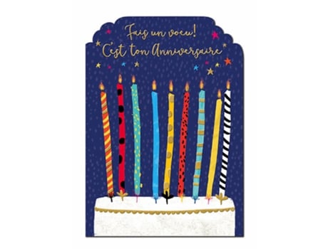 Tarjeta doble RACHEL ELLEN DESIGNS Les Delices