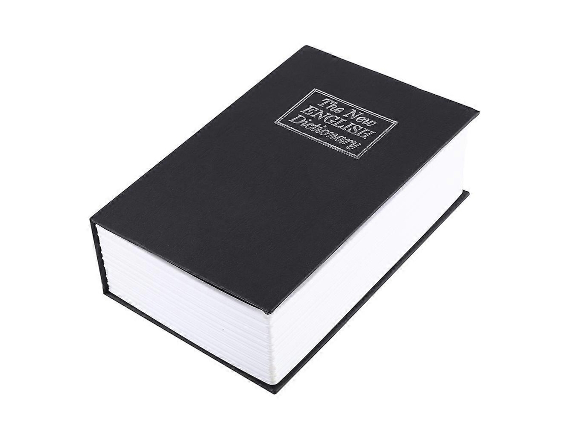 Caja fuerte creativa en inglés para guardar dinero, joyas y otros artículos, con 2 llaves Hengjian (pequeña)