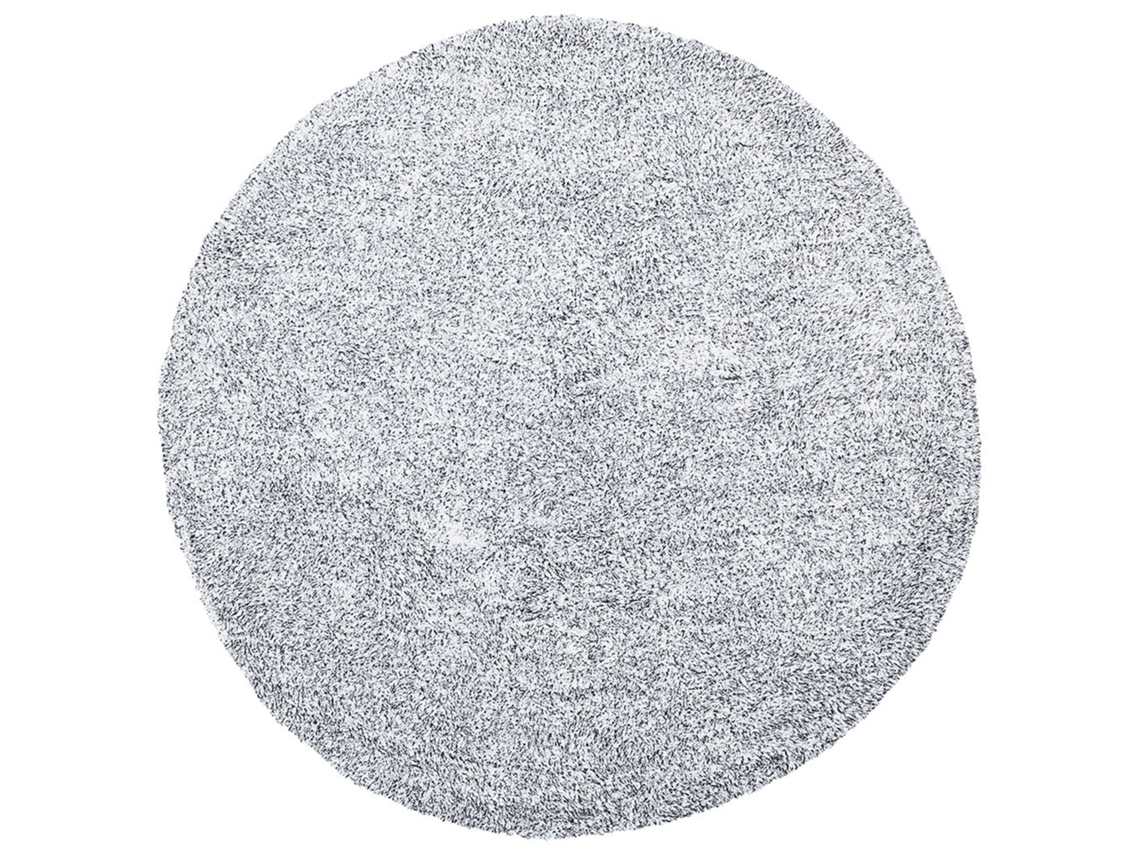 Alfombra BELIANI Demre de Poliéster Gris 140x140