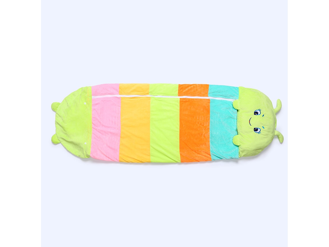 SIURN Saco De Dormir De Felpa De Oruga De Dibujos Animados/135 * 50 Cm