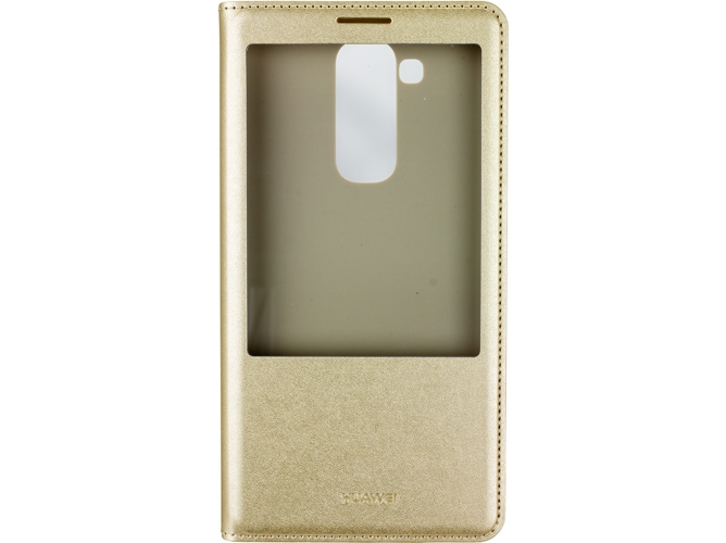 Funda HUAWEI Flip View Mate 7 dorado