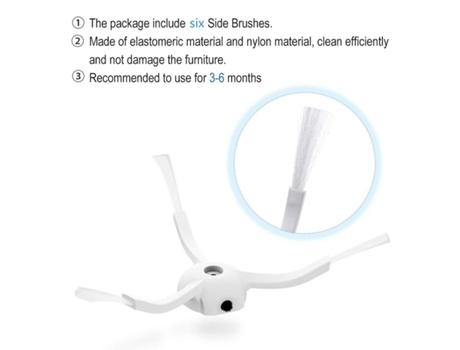 Peças de reposição para xiaomi roborock s50 s55 s5max, acessórios