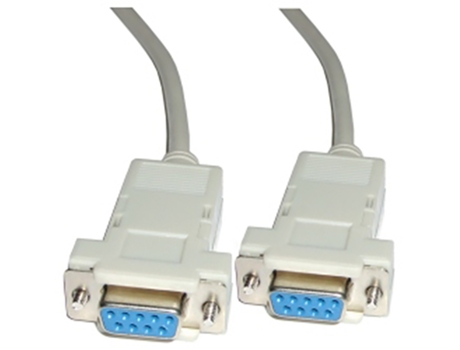 Cable Db9-F/F de 15M serie módem nulo BEMATIK