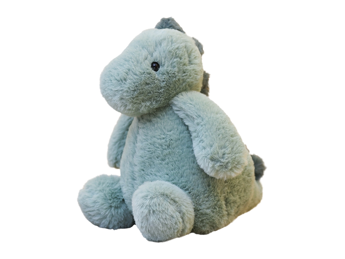 Peluche extra suave y esponjoso de la serie Cupcake. Diseño de dinosaurio. 33 cm.
