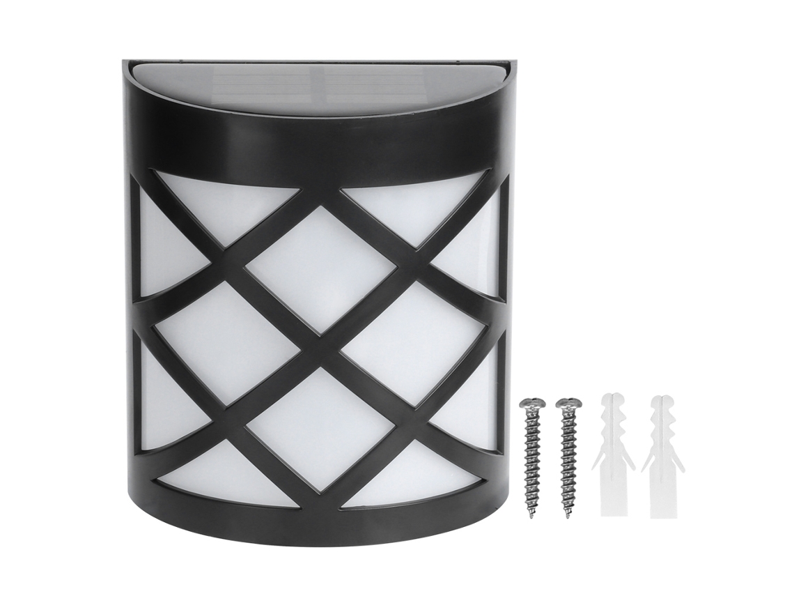 2026-luz Solar Led Impermeable Con Sensor De Movimiento Para Jardín Patio Exterior Luz De Pared Caliente Blanca