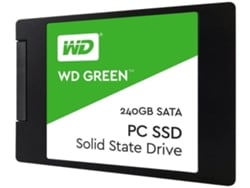 Disco SSD Interno WESTERN DIGITAL Green 3D WDS240G2G0A (240 GB - SATA - 545 MB/s)