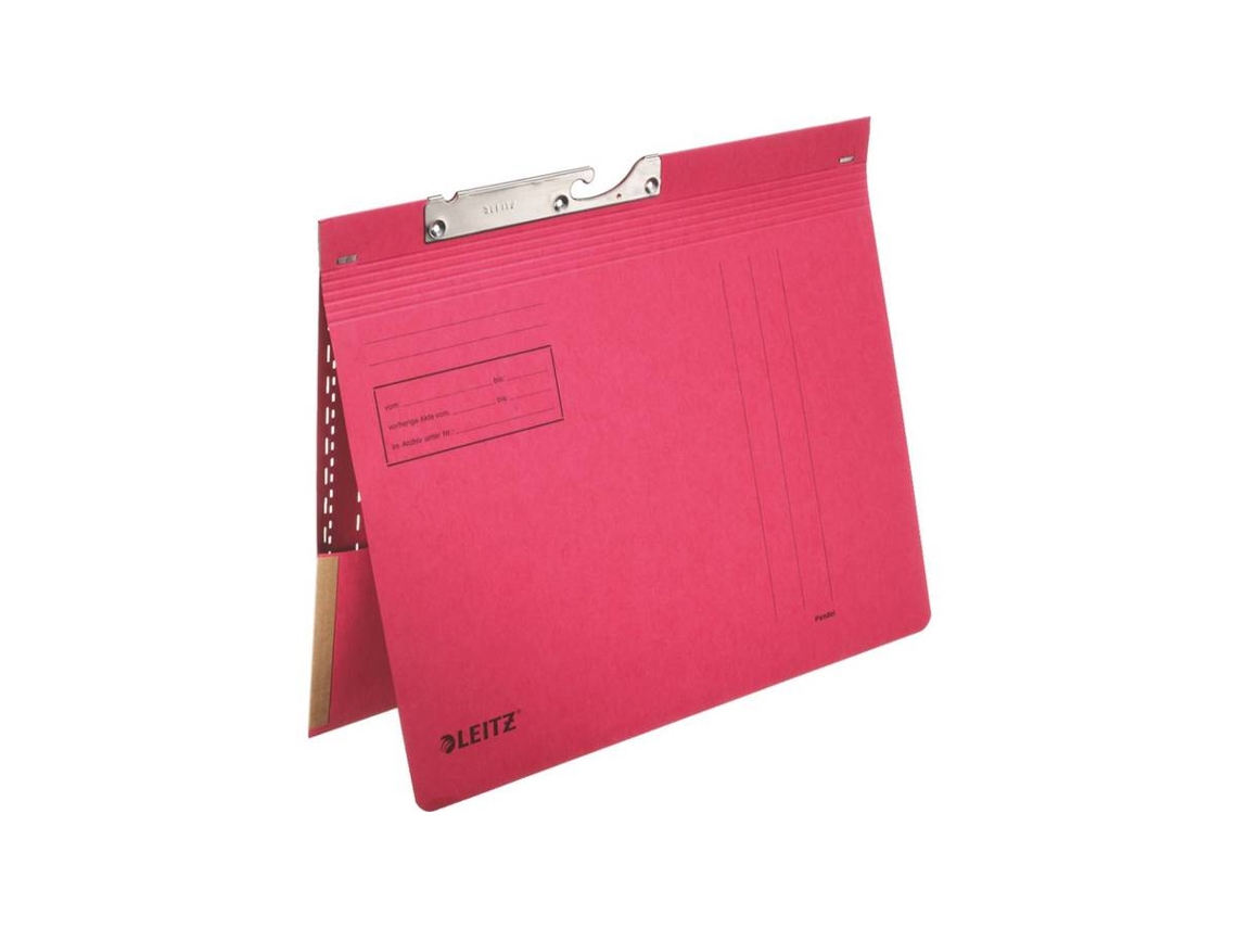 Carpeta Leitz Pendulum, con bolsillo, A4, roja. Para el mercado DAL Ch 50 piezas Esselte Leitz (2012 00 25)