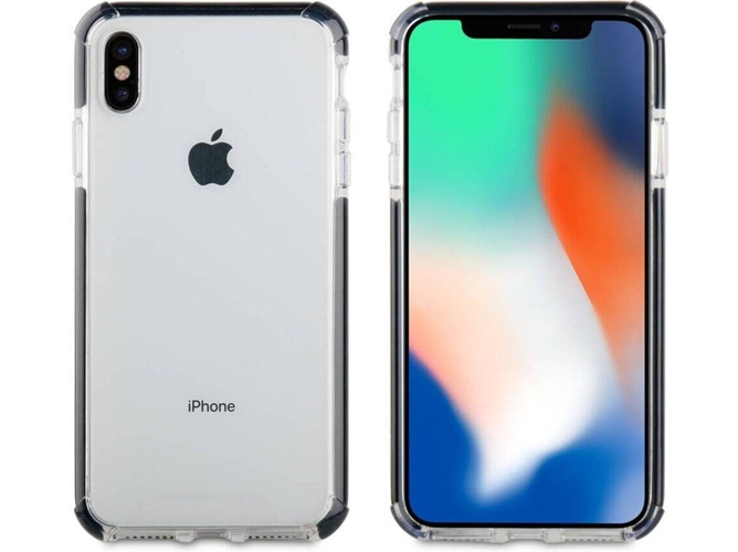 Funda iPhone XS Max MUVIT Shockproof Transparente