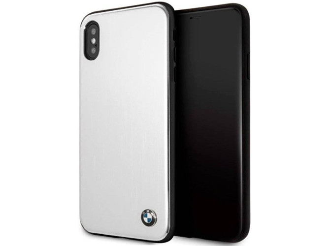 Funda iPhone X, XS BMW Metálico gris